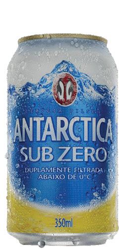 Cerveja Antarctica Sub Zero Lata 350 ml