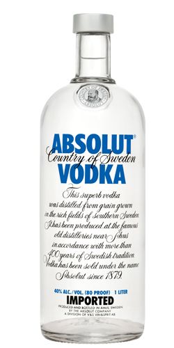 Vodka Absolut Natural 1 L